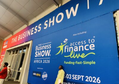 The entrance to The Business Show :: Africa 2026 at the Sandton Convention Centre